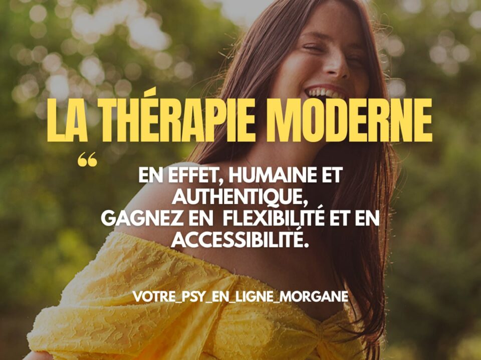 La thérapie en ligne moderne et efficace